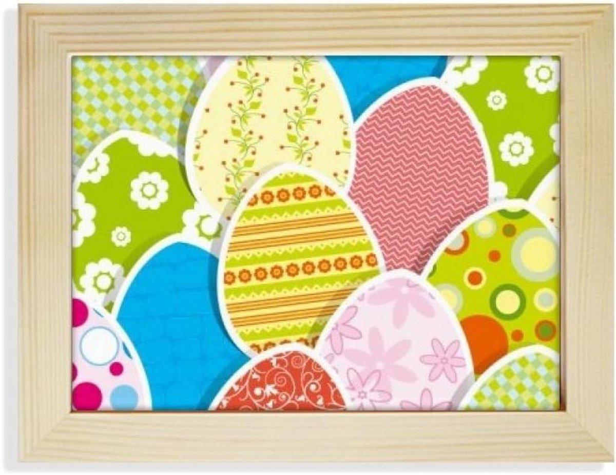 Multicolor Houten Fotolijst voor 6x8 inch foto's