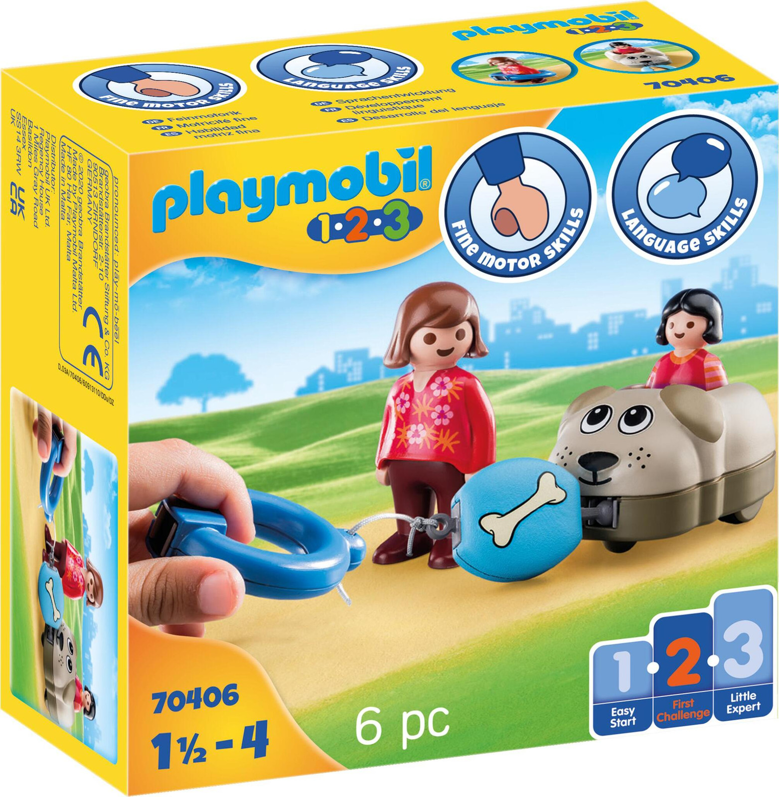 Playmobil 1.2.3. 70406 Mijn kruipende hond