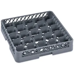 WAS Germany 6x Tassenkorb Spülmaschinenkorb 25 Einteilungen Gastro, 50 x 50 x 10 cm, Dish Rack 98