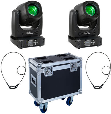 Eurolite LED TMH-B90 Moving-Head Bundle Noir