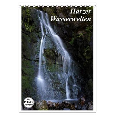Harzer Wasserwelten (Tischkalender 2027 DIN A5 hoch), CALVENDO Monatskalender