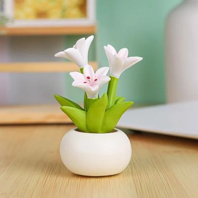 Uplifted Finds """Flower Pot Elf"" Micro Landscape Interior Ornament c"