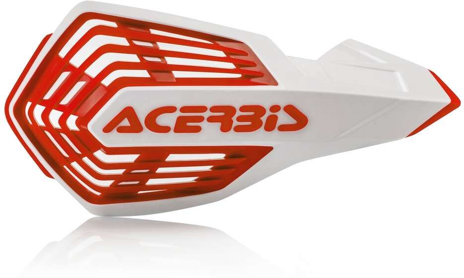 Paramani Aperto Con Bracciale Acerbis X-FUTURE Bianco Rosso taglia uni