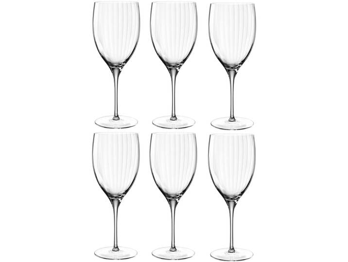 Rotweinglas Leonardo transparent Kristallglas H 24 cm 0.60 l 6 Stk - Rotweinglas