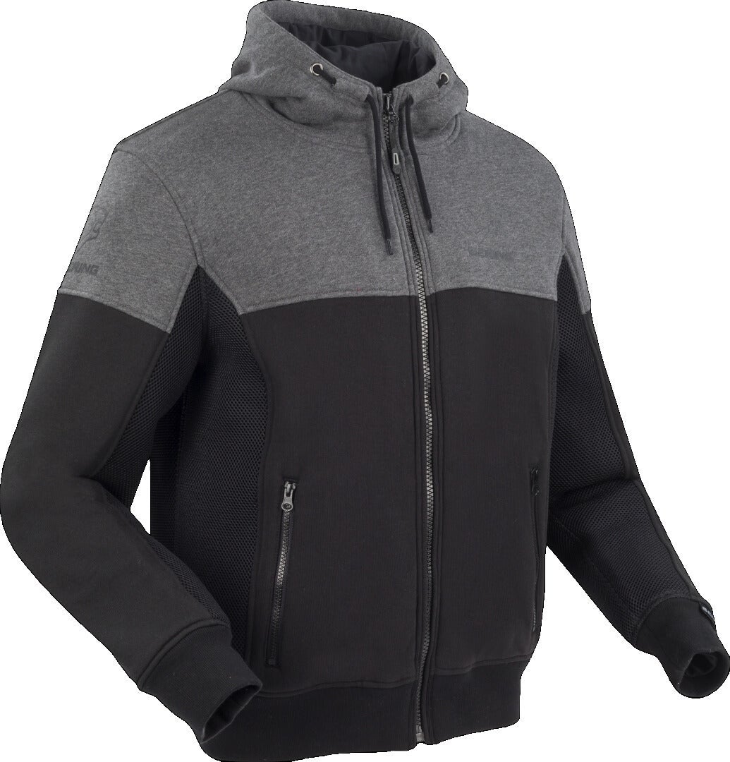 Bering Hoodiz Vented Motorrad Zip Hoodie BTB1698M