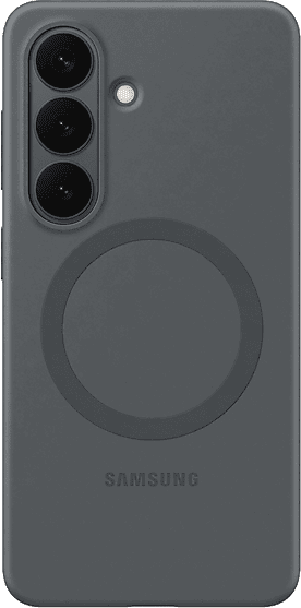 Funda móvil - Samsung, Para Galaxy S26, De Silicona, Magnética, Negro