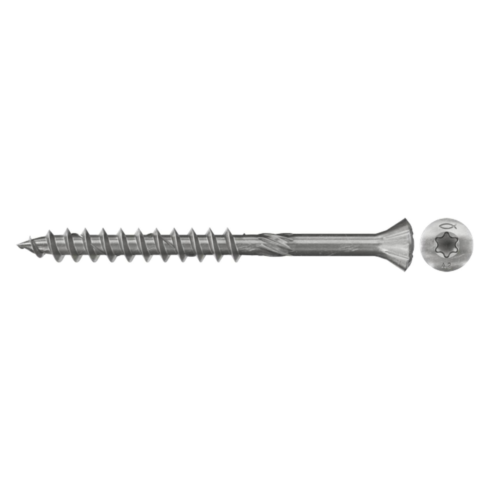 Fischer Holzfassadens. FFSII 4,5x40 SK TX A2 300 (300 Schrauben pro Stück) (548559)
