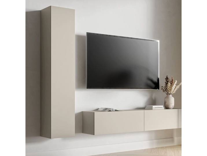 Colonne de Rangement Dmora Bois Beige Nobilité 35x32x168h cm