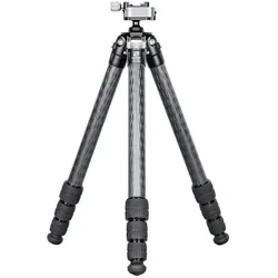 Leofoto SA-364C + MA-30 (Carbon, Metall), Stativ, Schwarz
