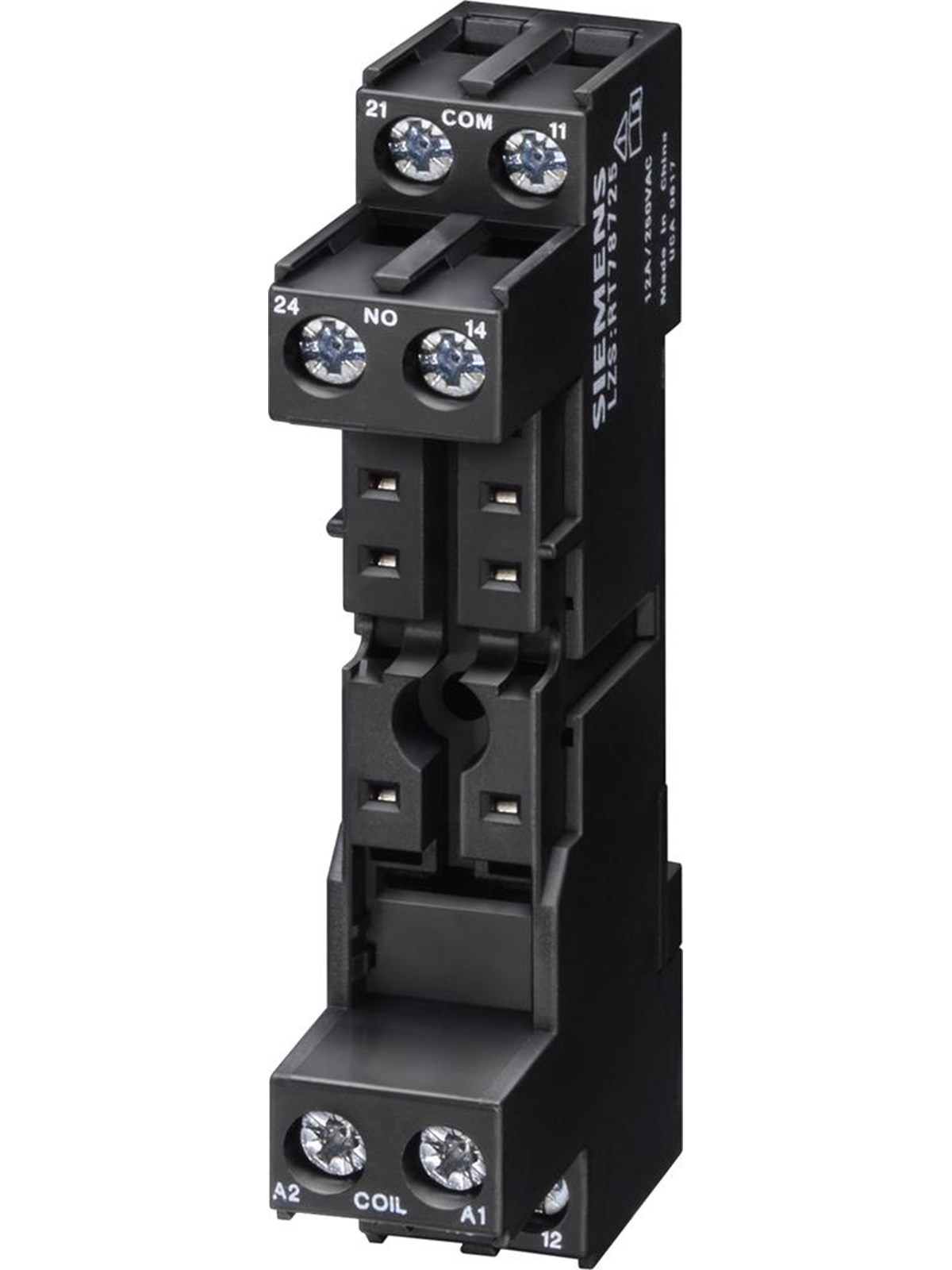 Siemens Plug-in relay base 15mm lzs:rt78725