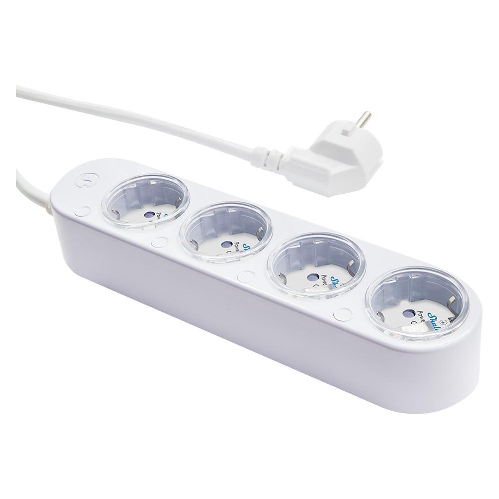 Shelly Power Strip 4 Gen4 (4x, CEE 7/3, 1.50 m) (Shelly_PS4_Gen4_w)