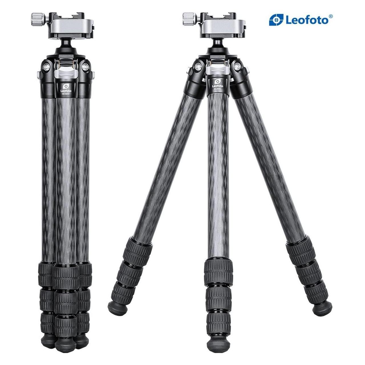Leofoto SA-324C+MA-30 CNC Tripod Hard Anodize (2006203324) (Carbon, Metall) (2006203324)