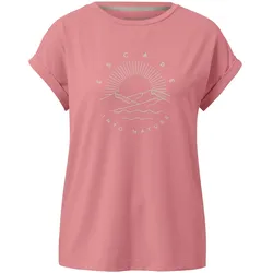 Tchibo - T-Shirt mit Print - Damen - Gr. M - beige