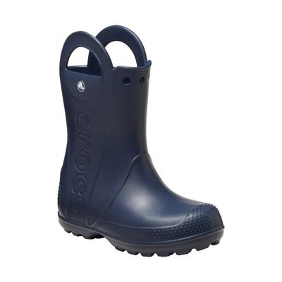 Gummistiefel CROCS "Handle It K", Mädchen, Gr. 28, blau (marineblau), Obermaterial: 100% Gummi rubber., Schuhe Gummistiefel