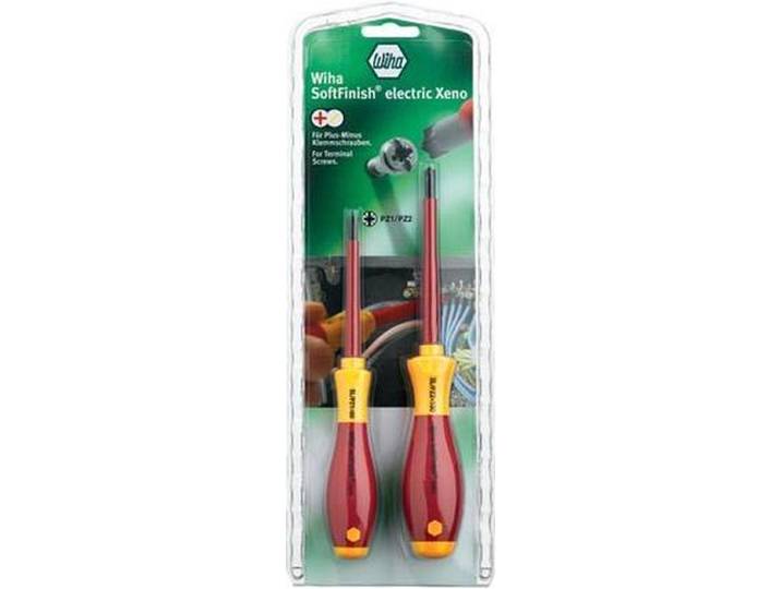 Wiha - Softfinish Vde/Gs Electric Xeno Sl/Pz Schroevendraaierset Voor Klemschroeven - Sb328 S2