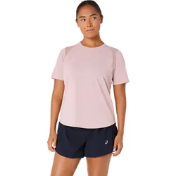 Asics Damenlaufshirt Road SS Top - rosa / 40
