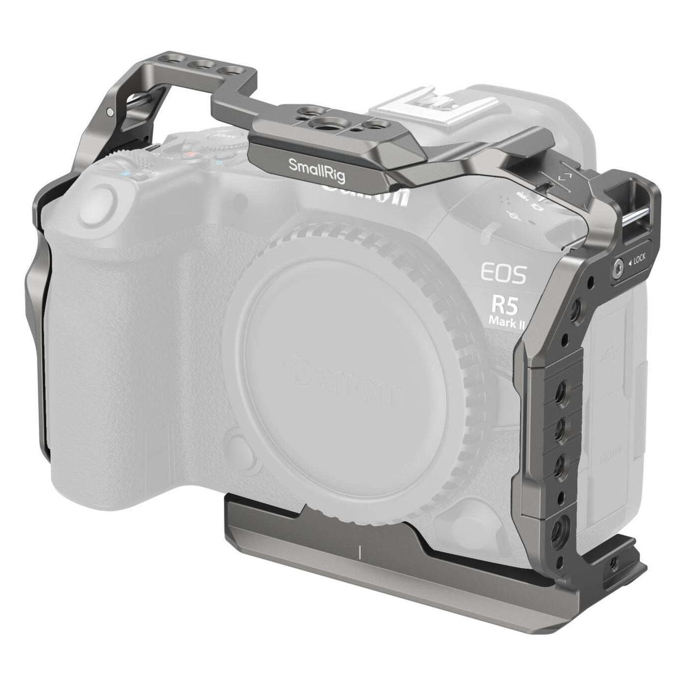 SmallRig 4977 HawkLock Quick Release Cage for Canon EOS R5 Mark II (Cage) (4977)
