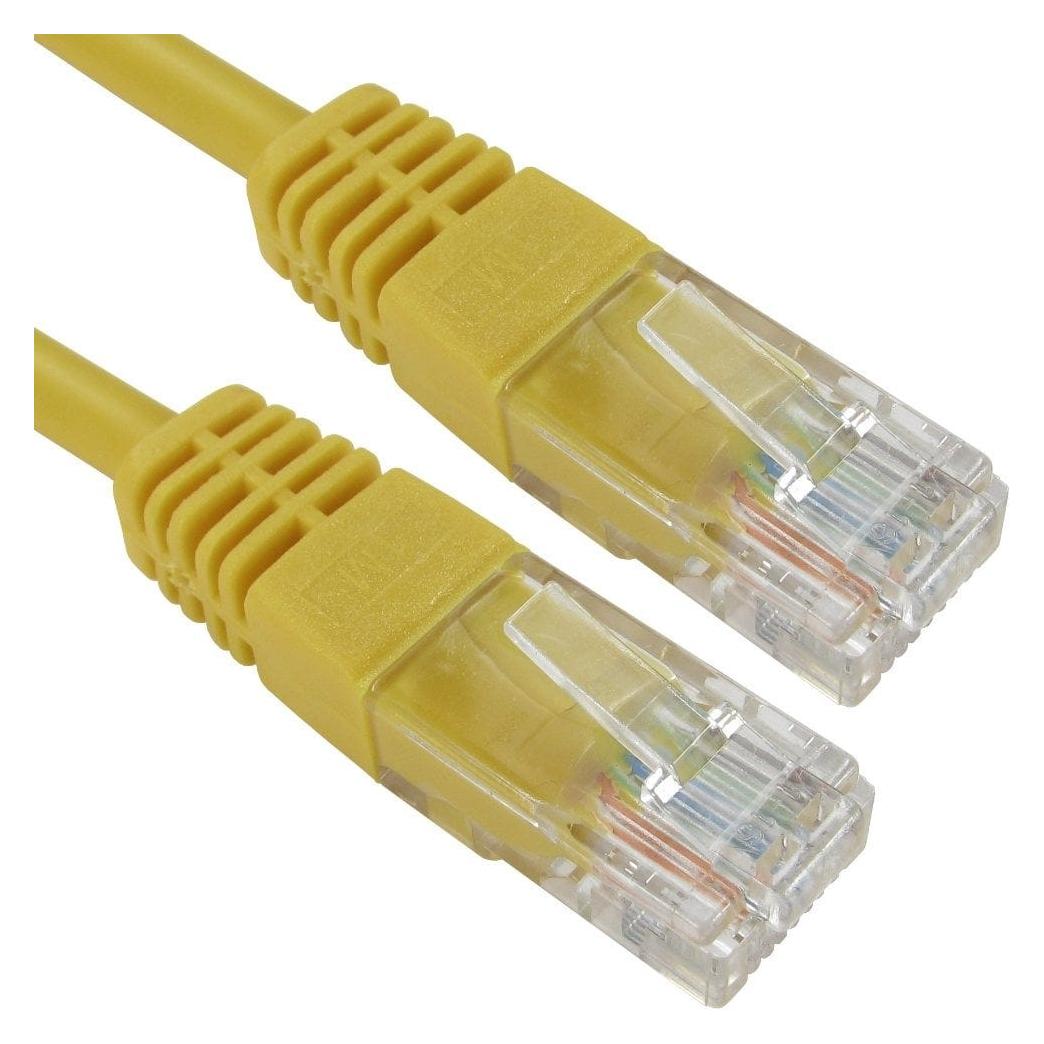 Cables Direct CDL 5m Cat5e Cbl - Yellow 26AWG (CAT5e, 5 m) (URT-605Y)