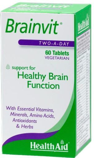HealthAid Brain Vit 60 Tablets