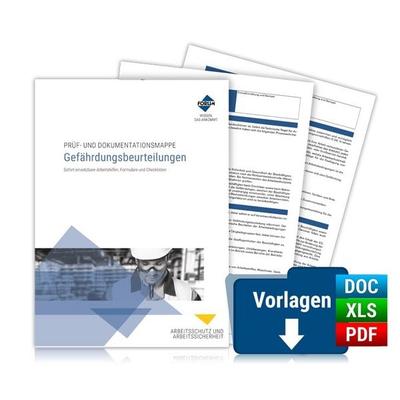 Prüf- und Dokumentationsmappe: Gefährdungsbeurteilungen, Set von Forum Verlag Herkert GmbH, Forum Verlag Herkert, 978-3-9887526-2-8