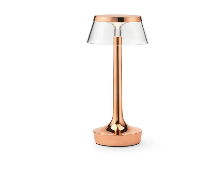 Flos Bon Jour Unplugged tafellamp Copper