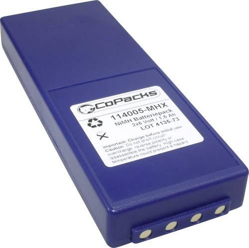 Copacks Kran-Fernbedienungs-Akku 6 V 2200 mAh