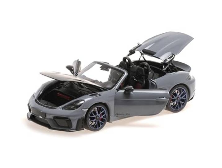 Minichamps 110063130 - Porsch. Spyder RS Grey with Weissach Package 2024 - maßstab 1/18 - Modellauto