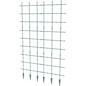 Prosperplast Rankgitter Floo Supports IFLS4, grün, zum Stecken, aus Kunststoff, rechteckig, 120 x 180 cm