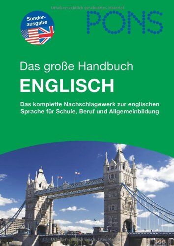 PONS Das große Handbuch Englisch: Grammatik, Verben, Wortschatz und Interkulturelles - Preis vom 09.10.2026 07:28:09 h