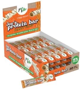 Protella Joe´s Protein Bar 30 Unds 25g Chocolate Branco