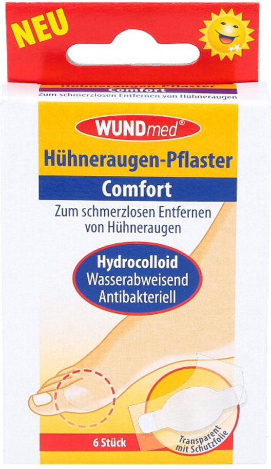 Hühneraugenpflaster Comfort hydrocolloid