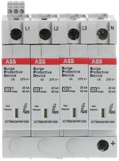 ABB Überspannungsschutz Typ2 OVR T2 4L40-275PTSQS 40kA 4P TN-S (2CTB803873R5200)