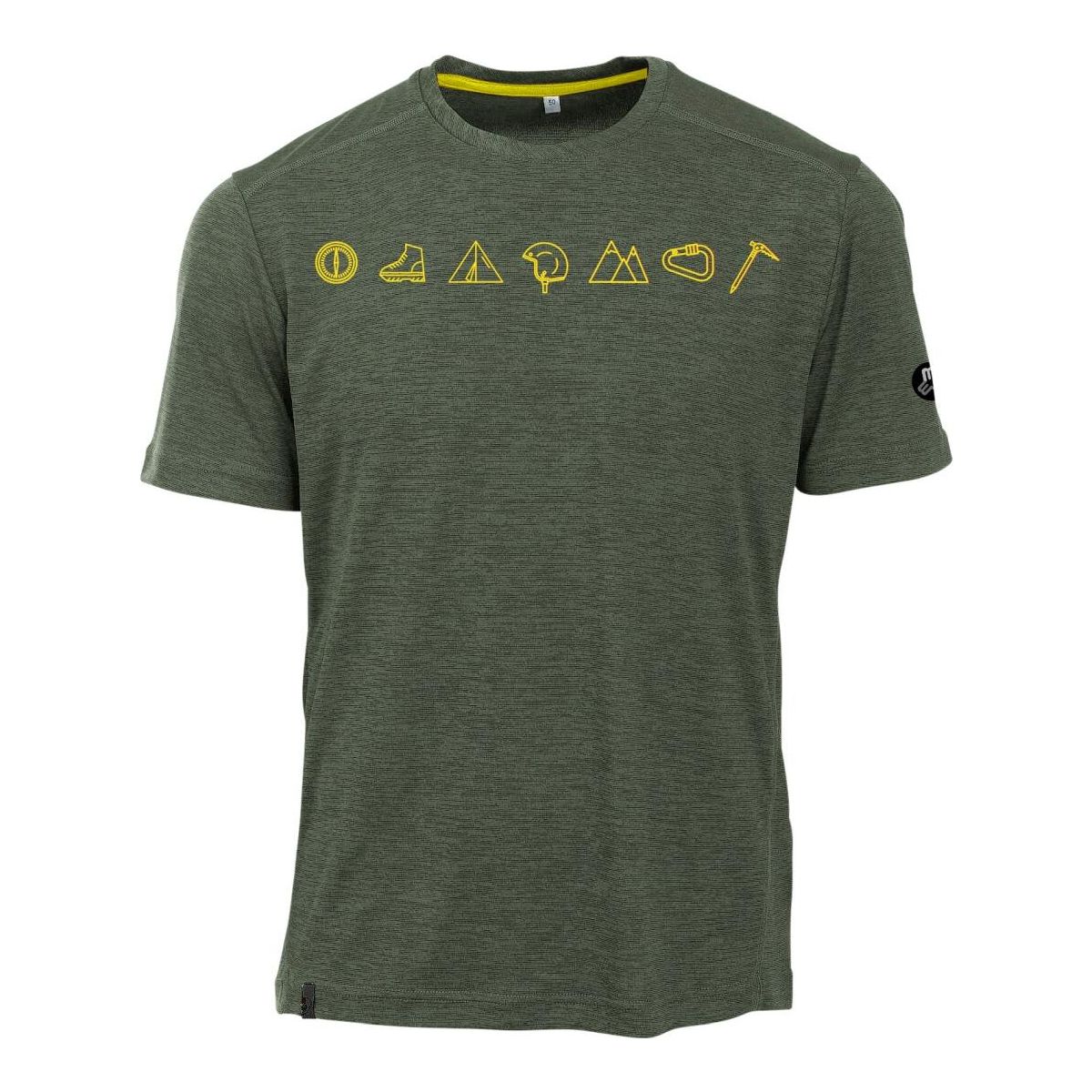 MAUL Sport Grinberg Fresh - 1/2 T-shirt mit Print classic green (65) 60 4344400793-65-60