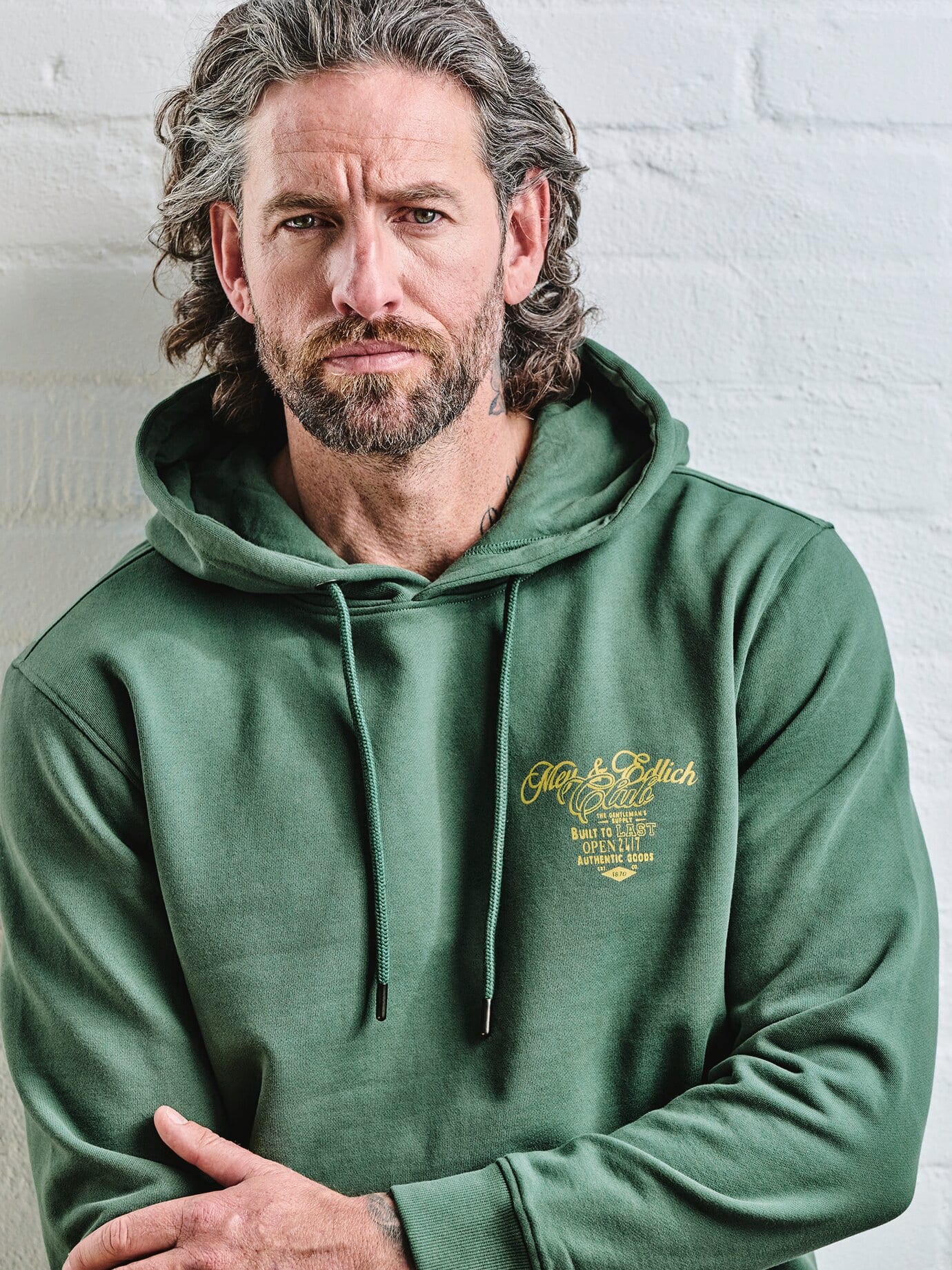 Mey & Edlich ME-Club-Hoodie Grün XXL