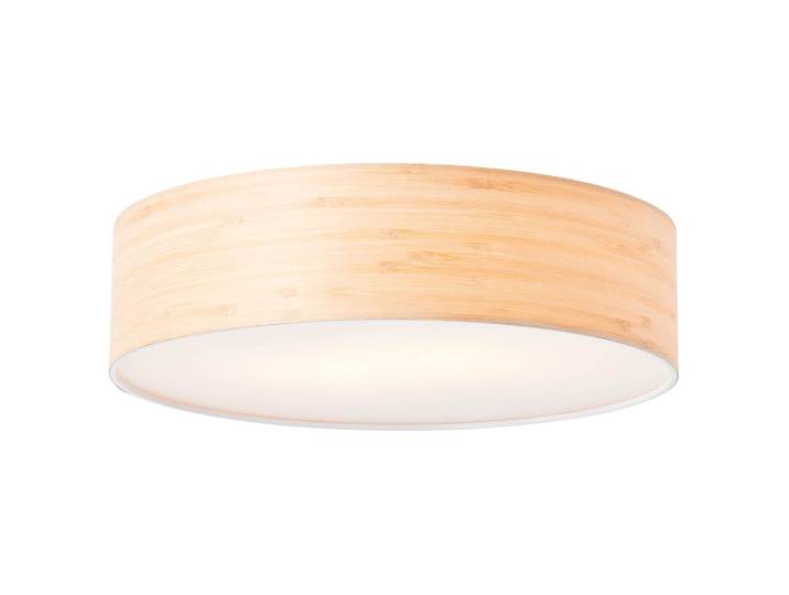 Deckenleuchte Romm Ø 38cm Weiß Material: Metall, Holz teilmassiv Metallart: Stahl Oberfläche Holz: Beschichtet Oberfläche Metall: Lackiert E27