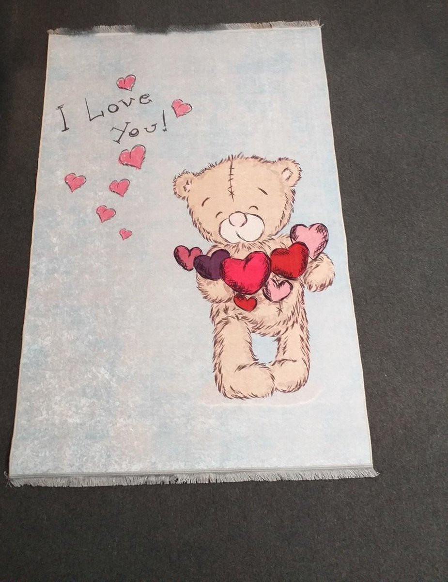 For Ever Friends vloerkleed I love you speelkleed voor kinderen B/D: 130 x 200 cm