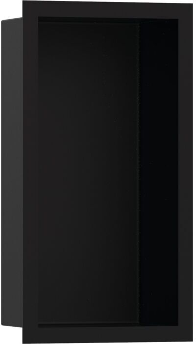 Hansgrohe XtraStoris Wandnische 56095670 30x15x10cm, mit Designrahmen, mattschwarz, mattschwarz