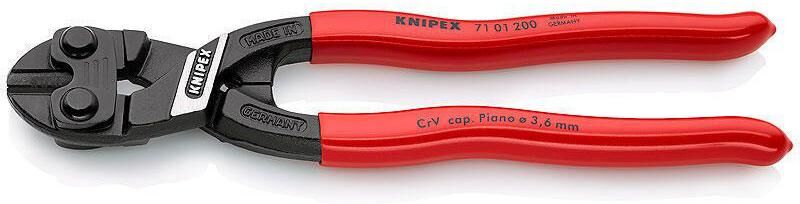 Bolzenschneider KNIPEX "CoBolt 160 mm", rot, Schneidewerkzeuge, Bolzenschneider rot Einheitsgröße