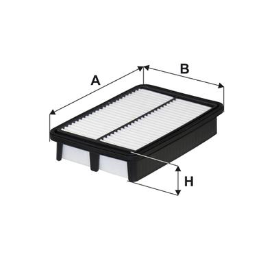 FILTRON Luftfilter AP 197/6 Filtereinsatz 48mm für HYUNDAI