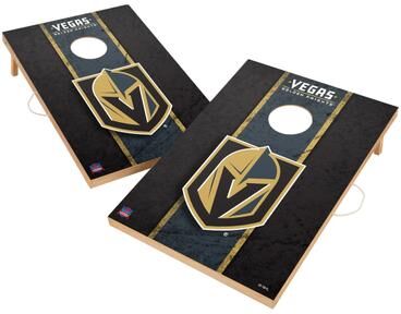 Skip's Garage Vintage Vegas Golden Knights NHL Regulation 2x4 Cornhole Set