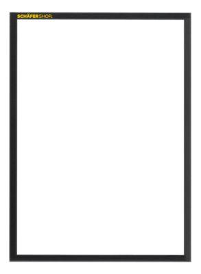 Schäfer Shop Pure SSI Magnetrahmen Standard, DIN A4 Hochformat, 5 Stück, schwarz