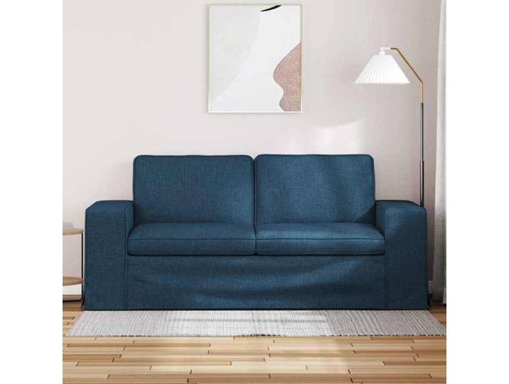 Stable&Durable - Bleu - Canapé Bleu 182x80x82 cm tissu - Canapé Scandinave HS464592412