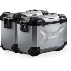SW-Motech TRAX ADV Alukoffer-System - Silbern. 45/45 l. Honda NT1100 (21-).