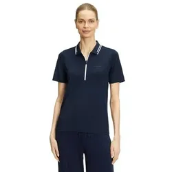 FALKE Damen Polos ku.Arm Da GO Poloshirt, Größe XL in Blau Blau