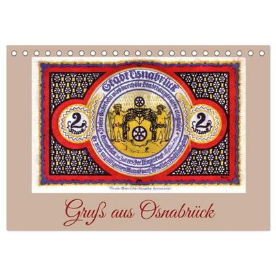 Gruß aus Osnabrück (Tischkalender 2027 DIN A5 quer), CALVENDO Monatskalender