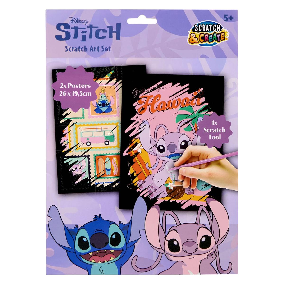 Sombo Stitch Angel Kratzposter (72789634)