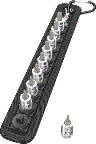 Wera 8767 A Steckschlüssel-Bit-Einsatz-Set 9teilig 05003882001