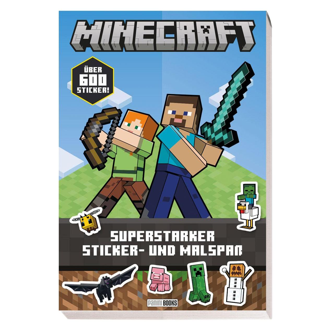 Minecraft Sticker- und Malspass (600 Sticker) (37941794)