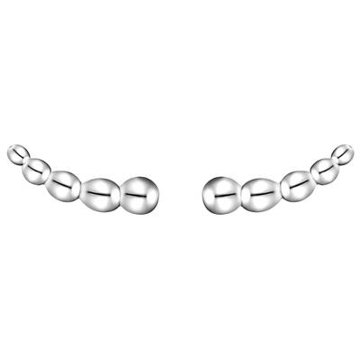 Paar Ohrstecker GLANZSTÜCKE MÜNCHEN "Set: GSM421", silber, Ohrringe, Damen, 10,4, Silber 925 (Sterlingsilber), aus Sterling Silber