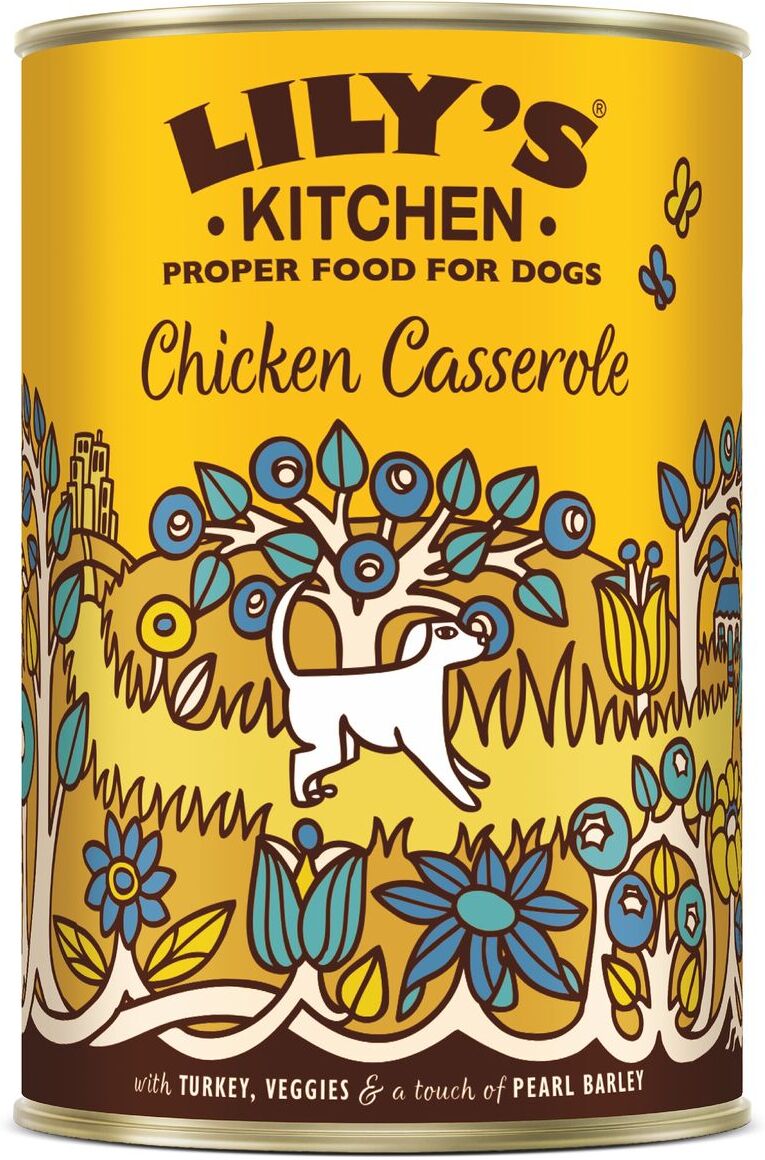 LILYS KITCHEN Lily's Kitchen Dog Lattina 400G CHICKEN CASSEROLE